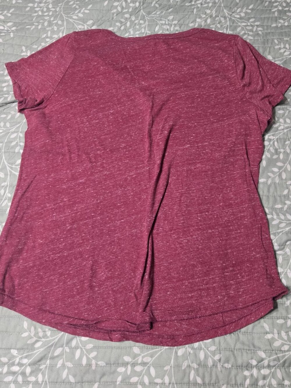 Simple Soft Red Shirt - Picture 2 of 3